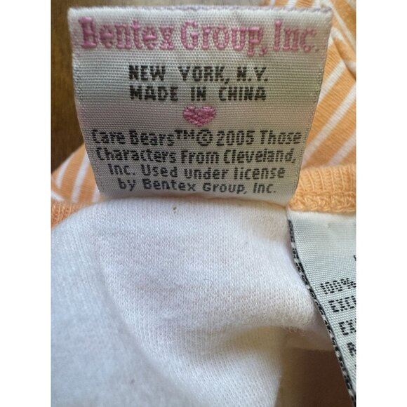 2005 Care Bears Baby One Piece Bodysuit Bloomers Vintage Bentex Embroidered 2 Pc - Picture 9 of 9